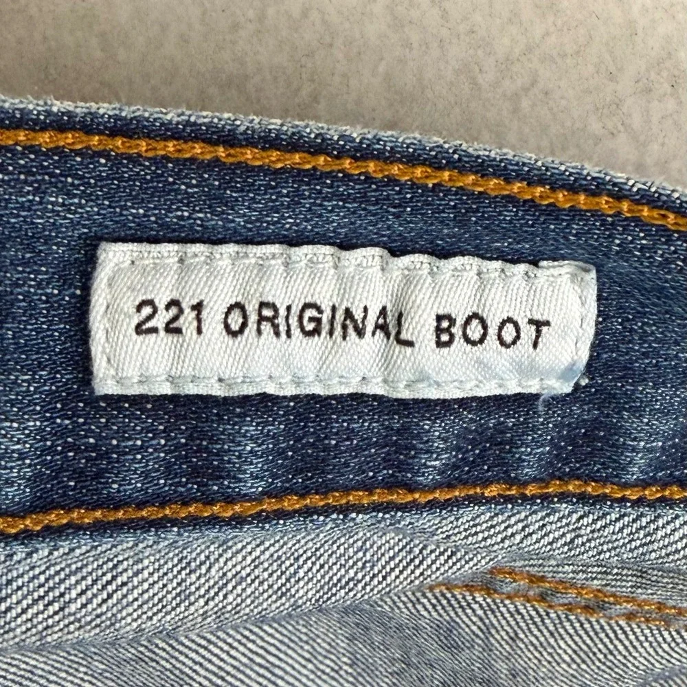 Lucky Brand Made in USA 221 Original Bootcut Jeans White Oak Cone Denim 36/30
